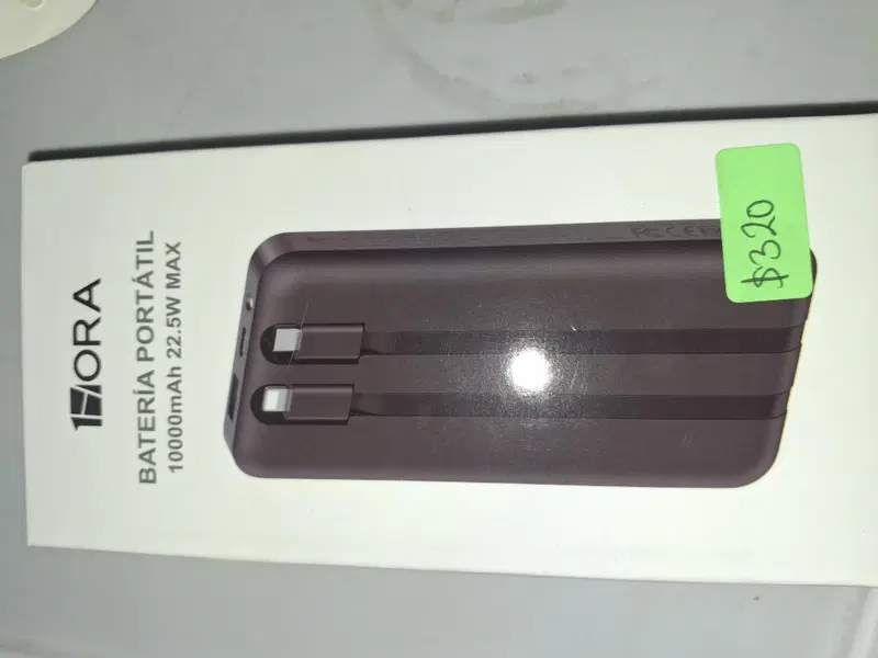 Power Bank 10000mAh 22.5W 1Hora
