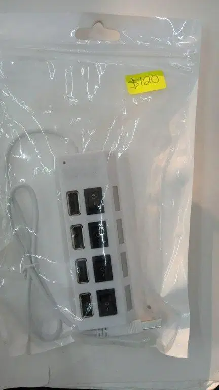 Hub USB 2.0 4 puertos con switch