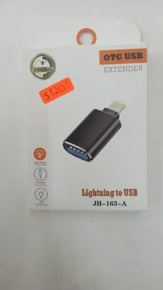 OTG entrada Lightning a USB JH-163-A