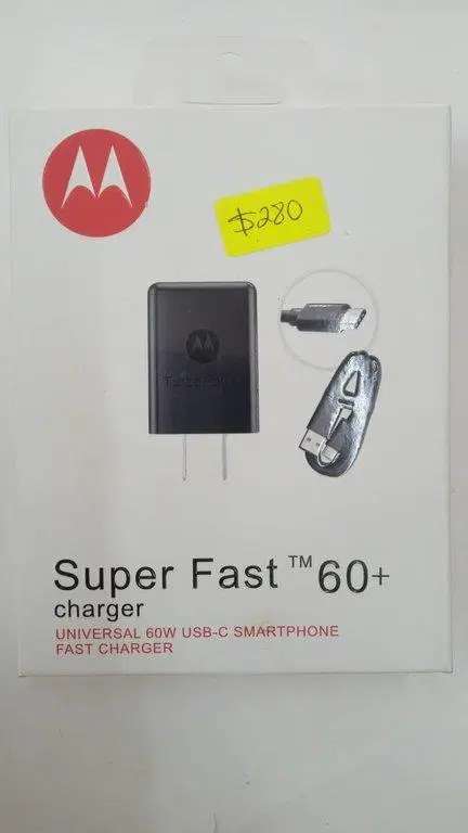 Cargador Motorola Super Fast 60W