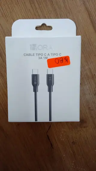 Cable C a C 3A 1m 1Hora