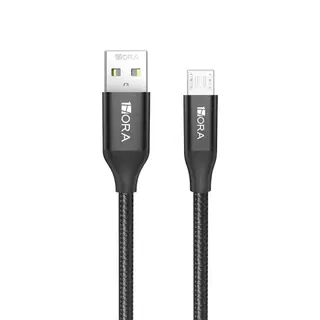 Cable MicroUSB 2.4A 1m 1Hora