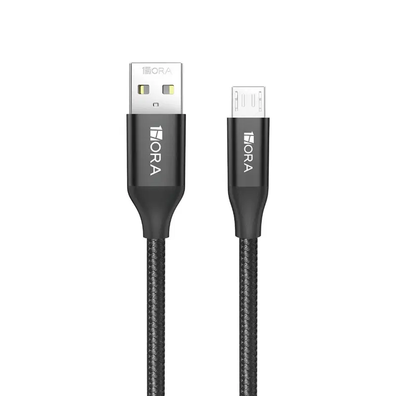 Cable MicroUSB 2.4A 1m 1Hora
