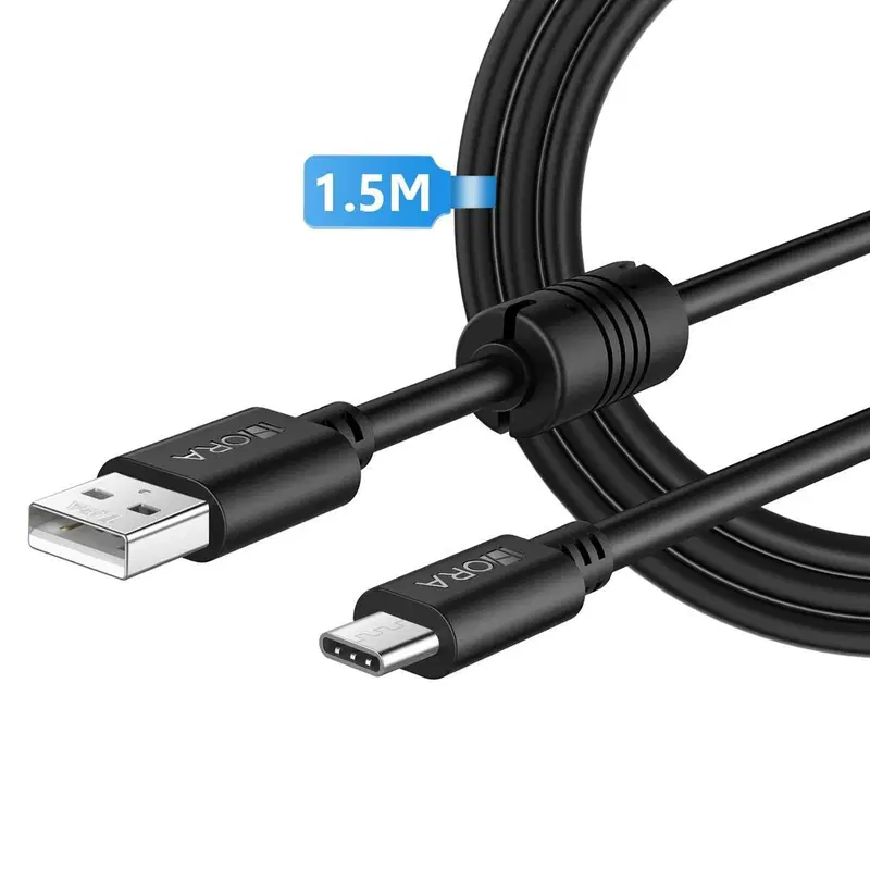 Cable USB a USB-C 1.5m 1Hora