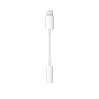 Adaptador Apple Lightning a Jack 3.5mm Audífonos
