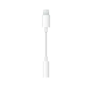 Adaptador Apple Lightning a Jack 3.5mm Audífonos