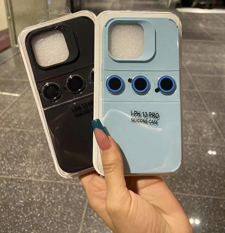 Case Silicon Cubre Camara