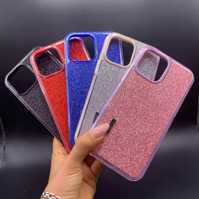Case Glitter con brillo