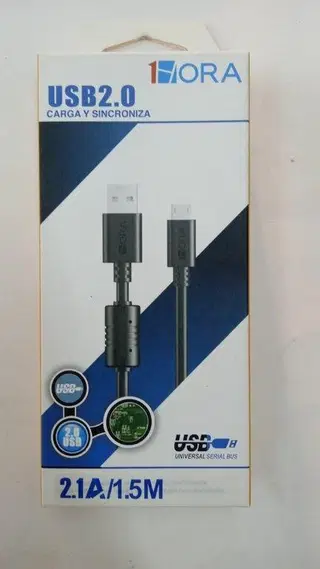 Cable USB a Micro USB 1.5M 1Hora